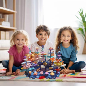 PSDVAYI bath-friendly coral blocks ready for splashy playtime and exploration.