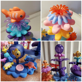 PSDVAYI ocean blocks set ideal for indoor or outdoor creative learning adventures.