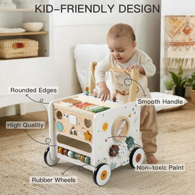 PTINFLUENCE adjustable speed control showcased on the push walker.