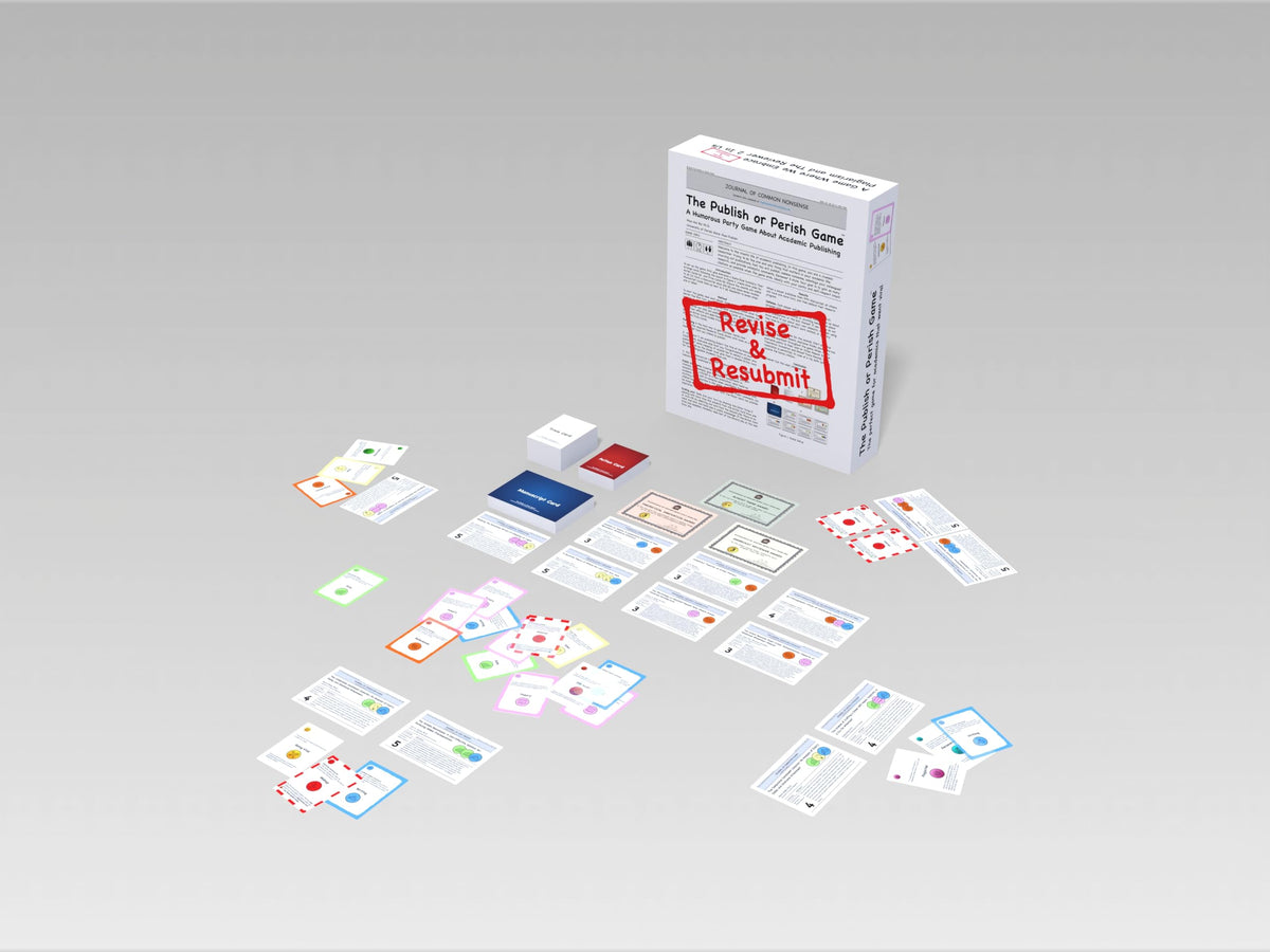 Publish or Perish Game trivia questions across disciplines energize conversations