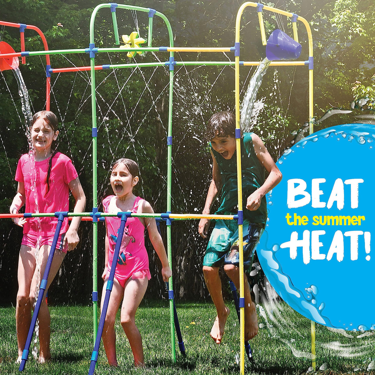Puddle Splashers assembly guide helps setup quickly for instant fun.