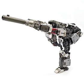 Pufflingpal deformation robot toy shows 7.9 inch height for size reference