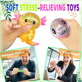 Puffwize axolotl toy for study sessions, reduces distraction.