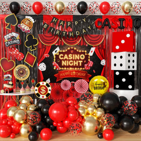 PUGED casino banner delivers high-impact Las Vegas vibes for your party.