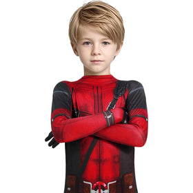 Pugot Heroes kids jumpsuit front view, ideal for imaginative play.