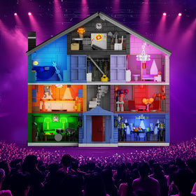 PUIOSYMG Star House pink room captures joy and love-themed play