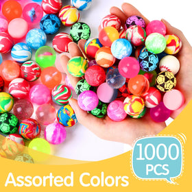 PullCrease 1-inch bouncy balls outdoor play and bounce games.