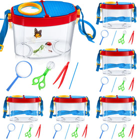 PullCrease bug catcher kit shoulder strap for hands-free outdoor exploration.
