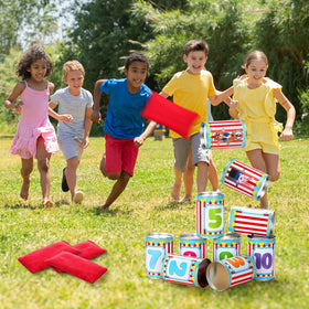 Retro carnival design adds nostalgic charm to parties.