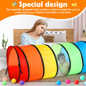 PullCrease toddler and pet-friendly tunnel for interactive games