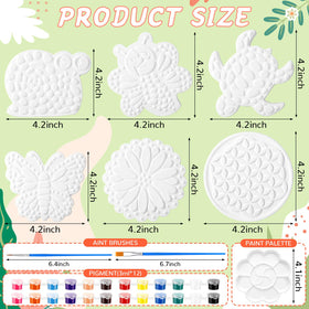 PullCrease turtle stone painting sparks color mixing and coordination.