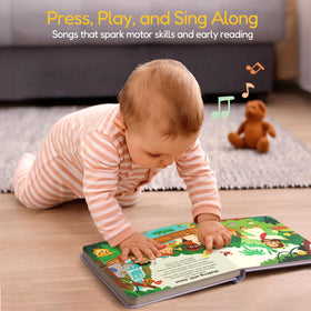 Pumiboo USB-rechargeable module enables family singing without battery changes.