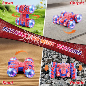 Punieayi Gesture Sensing RC Car wear-resistant tires for indoor and outdoor use