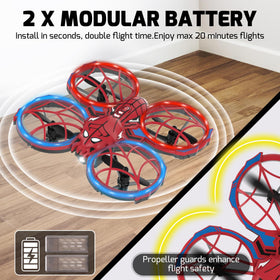 Punieayi Spider Mini Drone Beginner-Friendly design supports steady learning.