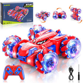 Punieayi Spider RC Car with front LED headlights for night play