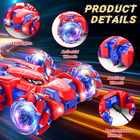 Punieayi Spider RC Car on all-terrain tires for indoor outdoor use