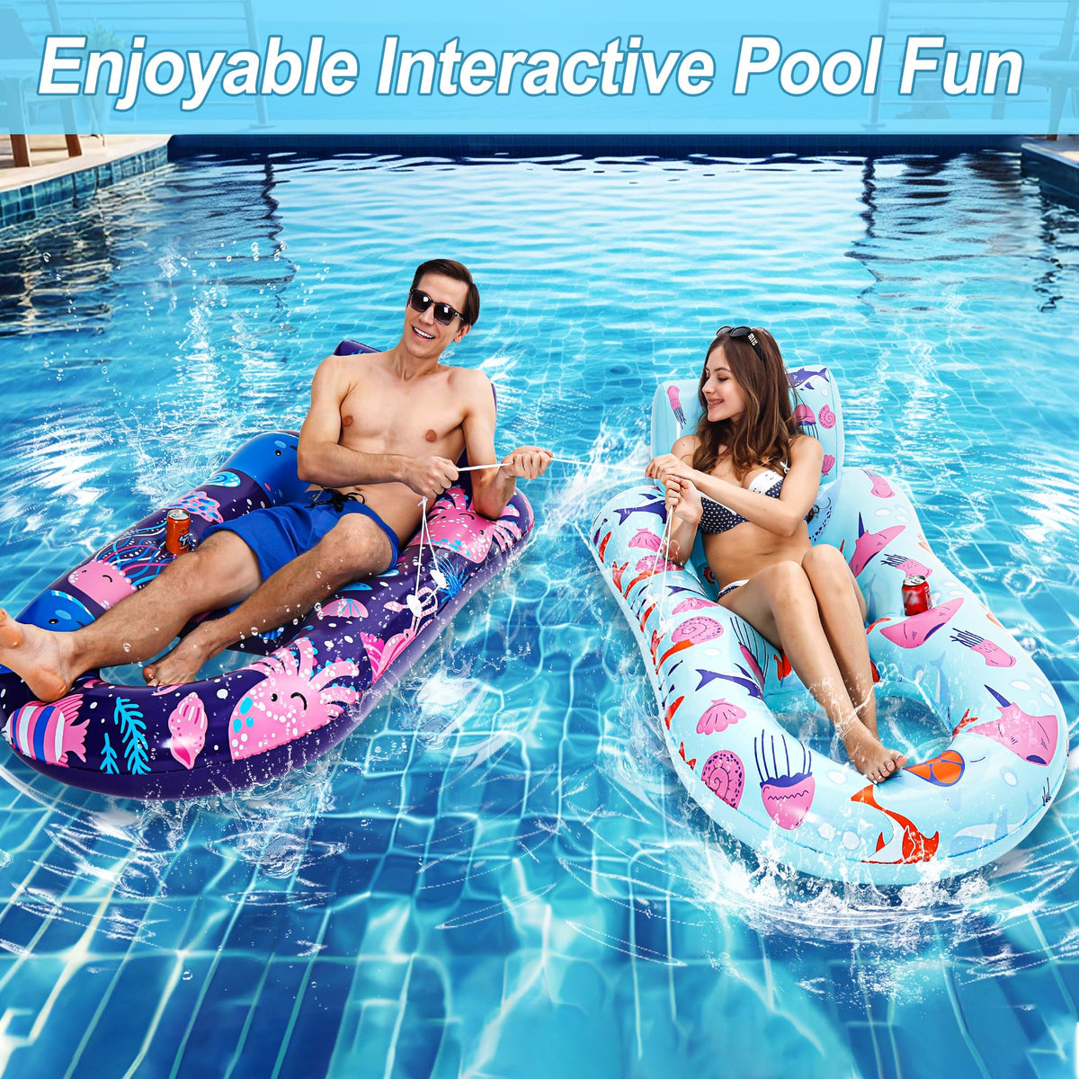 PuppyuWill tether clips support interactive lounging with friends.