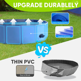PUPTILY drain valve enables quick and easy water removal.