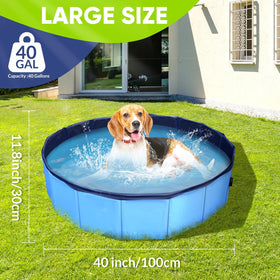 PUPTILY non-slip bottom keeps small dogs safe during water play.