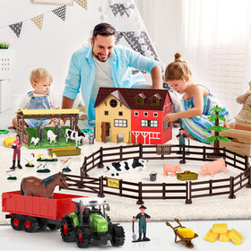 Pupu Pig farming accessories complete the playset for expansive storytelling.