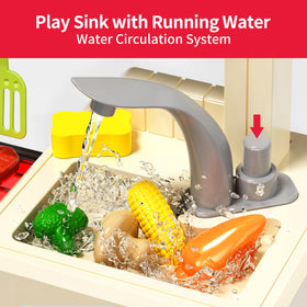 Pupu Pig kitchen accessories set with pots, pans, and utensils for creative play