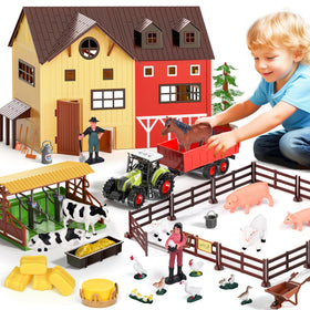 Pupu Pig realistic farm animals inspire creative farming scenarios.