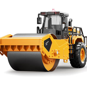 Pupu Pig steam roller toy with die-cast realism for immersive pretend play.