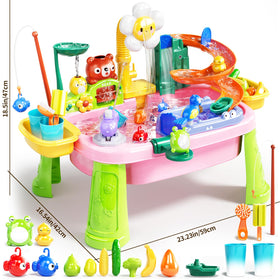 Pupu Pig table holds up to 4.9L for group play sessions.