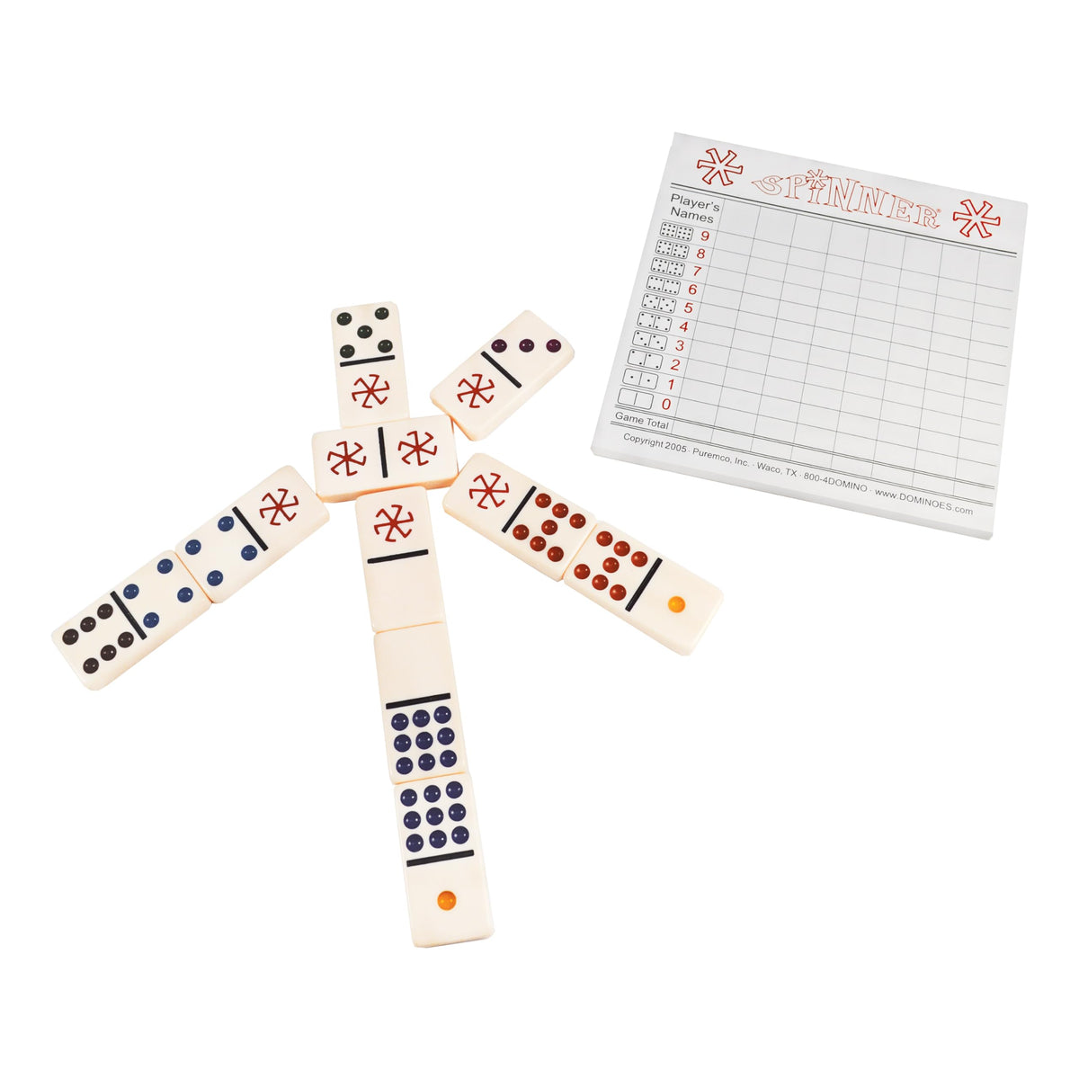 Puremco wild spinner dominoes expanding play options for groups