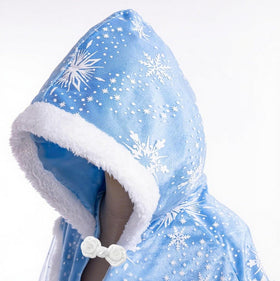 Purfeel Elsa cape gift-ready; ideal for birthdays and special occasions