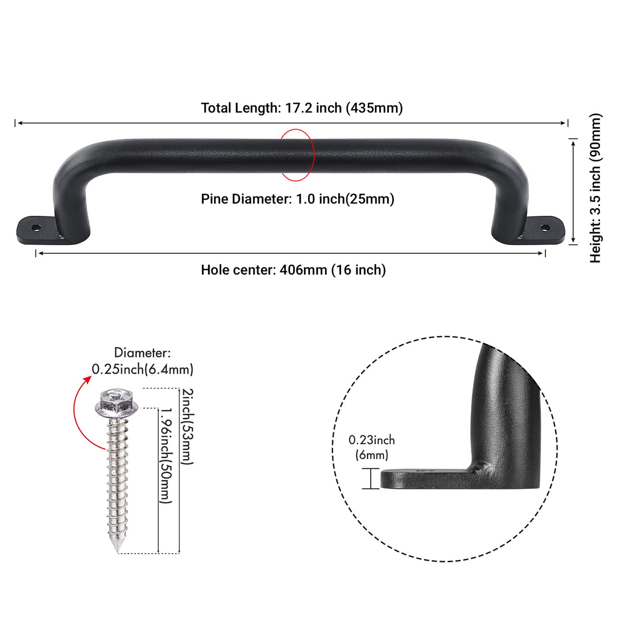 Purife installation pack image shows included screws for wood mounting.