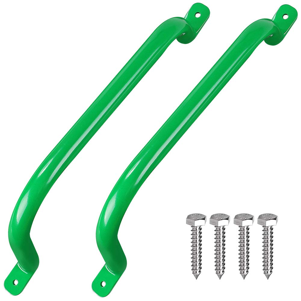 Purife safety handle close-up with welds, durable for outdoor use