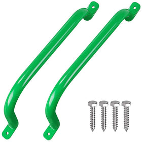 Purife safety handle close-up with welds, durable for outdoor use