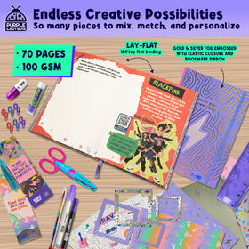 Purple Ladybug accessory pack includes essential tools for creative play.