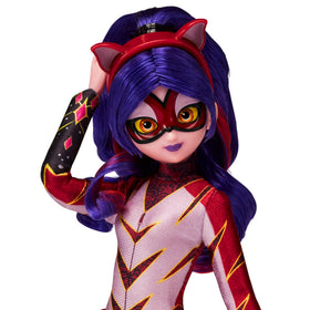 Purple Tigress bolas weapon included for action scenes.