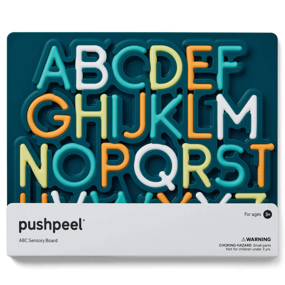 Pushpeel Advanced ABC Tracing Board main view highlights compact design for home learning.