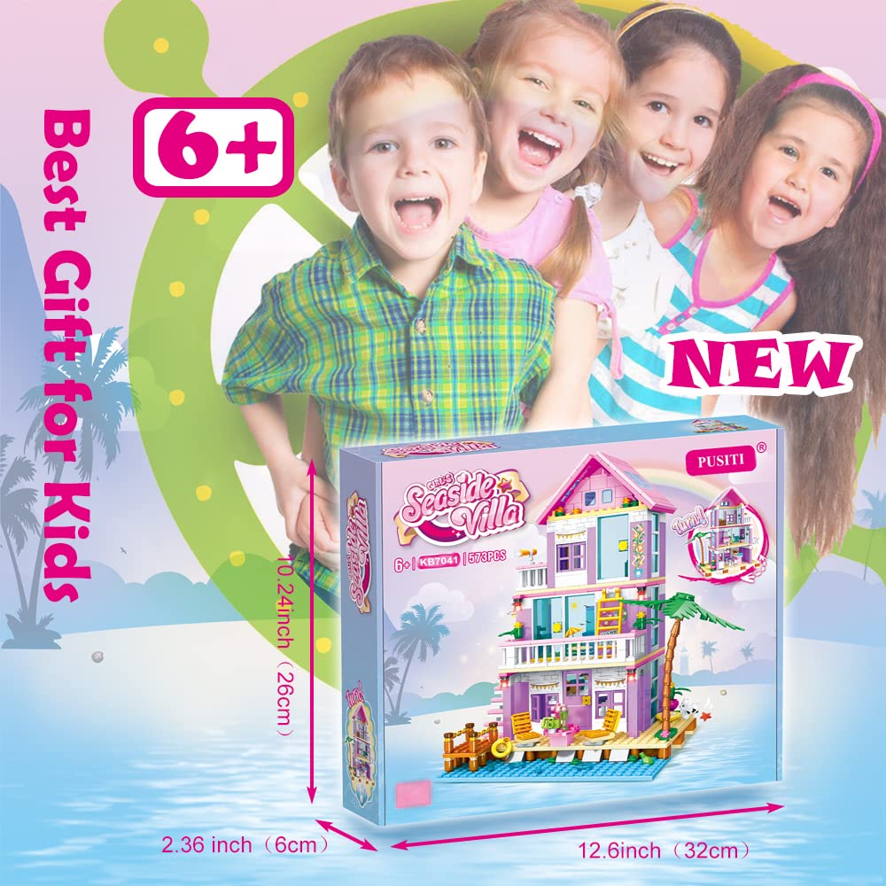 PUSITI Smooth-edged bricks ensure safe building experiences during assembly.