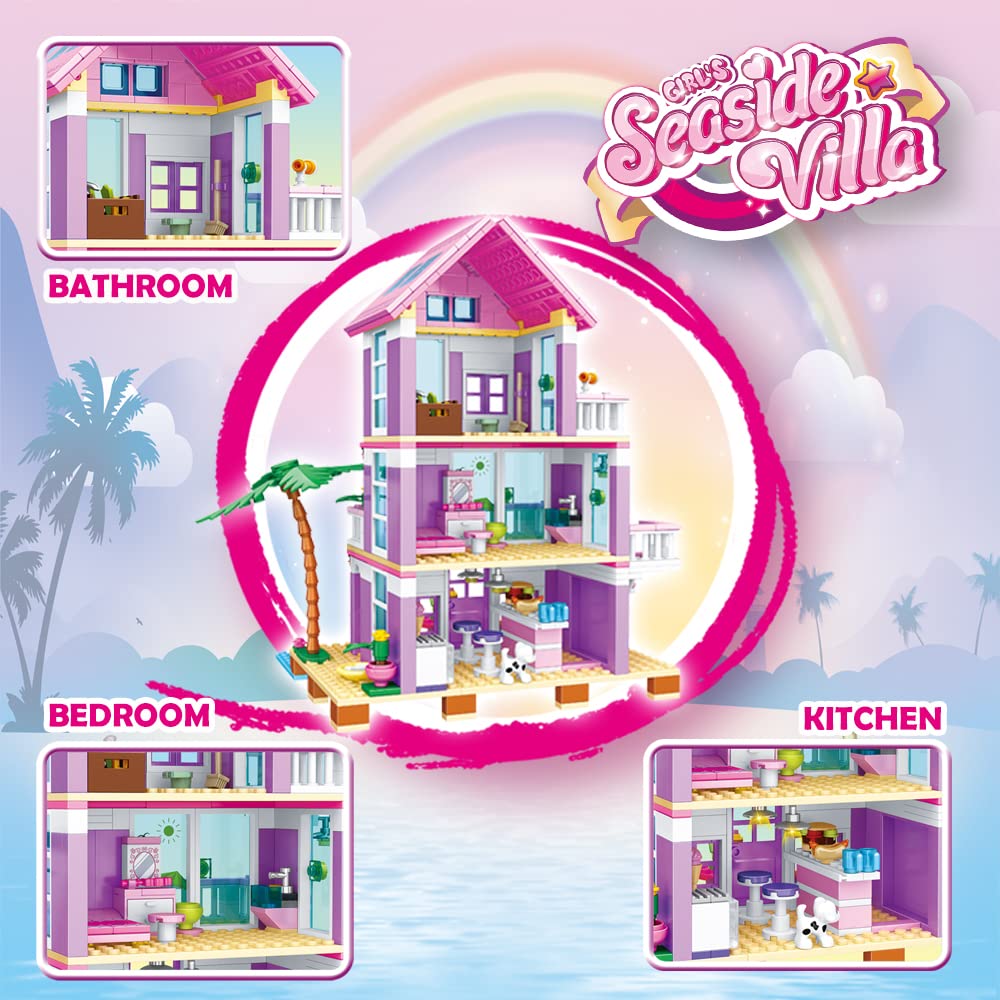 PUSITI Two viewing balconies and stairs enhance interactive play and exploration.