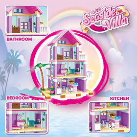 PUSITI Two viewing balconies and stairs enhance interactive play and exploration.