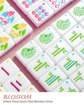 PUSKIDS Blossom dice and pouch included for quick, smooth rolling.