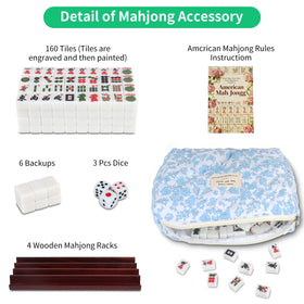 PUSKIDS wooden racks provide a stable, authentic tabletop Mahjong experience