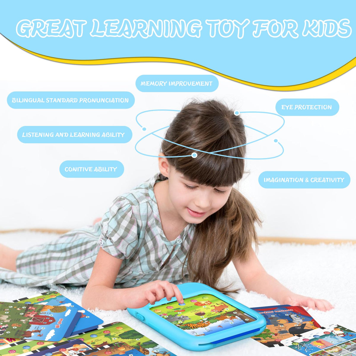 Puzcande 40 themes cards image shows diverse topics like letters and animals.