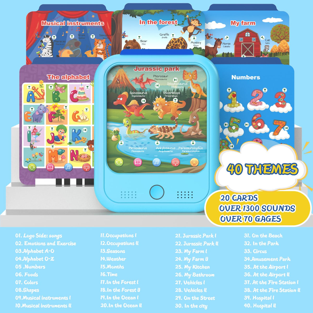 Puzcande bilingual learning mode image highlights English and Spanish word exploration.