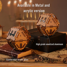 Puzzle Potato 3D wooden puzzle box with intricate mechanics for immersive problem solving