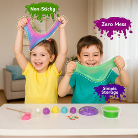 PW DIY Slime Kit Soft Foam Balls provide texture and tactile fun
