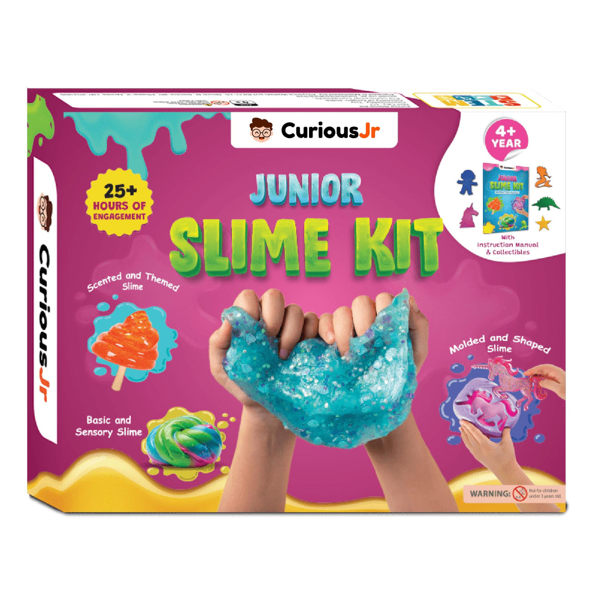PW DIY Slime Kit Unicorn Molds for imaginative play and fine motor skill development
