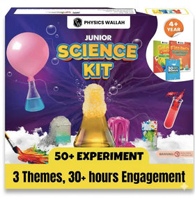 PW Junior Science Kit color quest shows kids mixing colors safely.