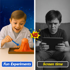 PW Junior Science Kit family learning encourages teamwork with approachable guided activities.