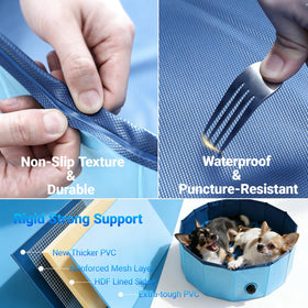 Pwvivjoi reinforced Sides with HDF provide rigid structure.