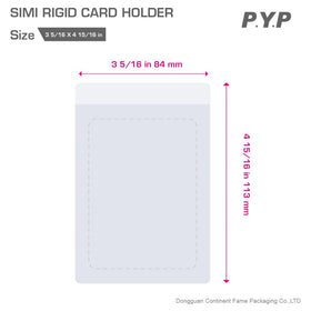 P.Y.P Protect You Play clear sleeves offer easy viewing without removing cards.